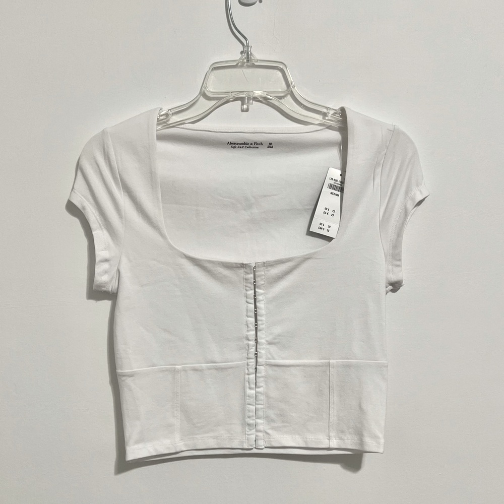 Abercrombie white top
